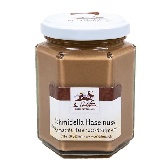 La Conditoria Hausgemachte Haselnuss Nougat Crème - Chuchichäschtli - Feines aus der Schweiz