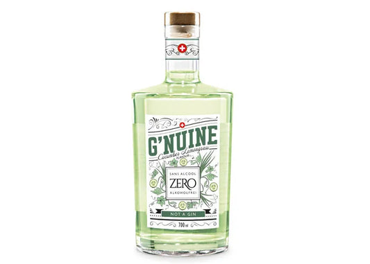 G'nuine Zero Cucumber & Lemongrass - Chuchichäschtli - Feines aus der Schweiz