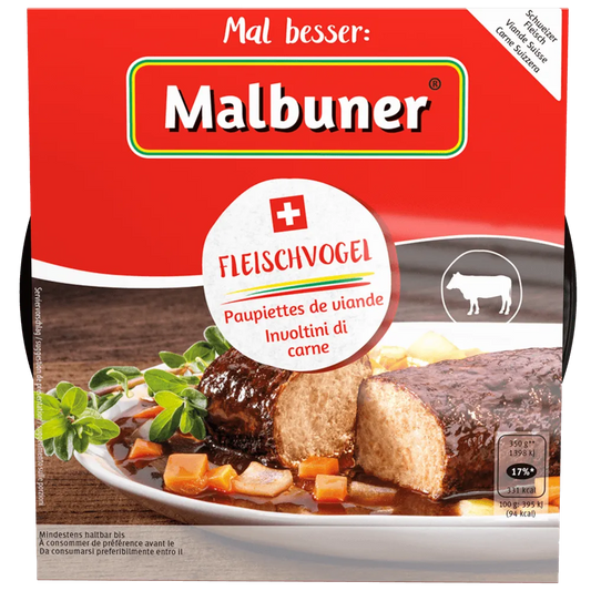 Malbuner Fleischvögel - Chuchichäschtli - Feines aus der Schweiz