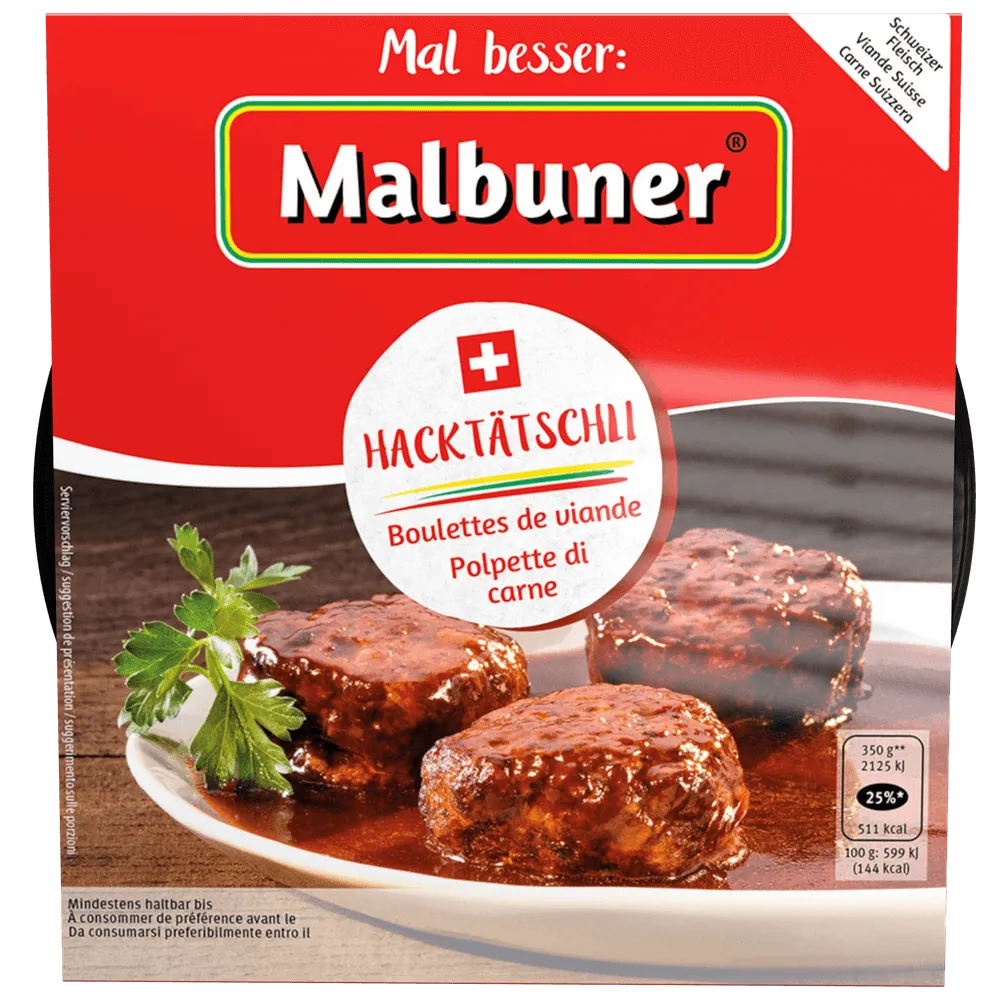 Malbuner Hacktätschli - Chuchichäschtli - Feines aus der Schweiz