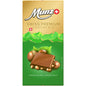 Maestrani-Munz Swiss Premium Milchschokolade mit ganzen Haselnüssen, 100g, cremige Milchschokolade mit sichtbaren Haselnüssen.