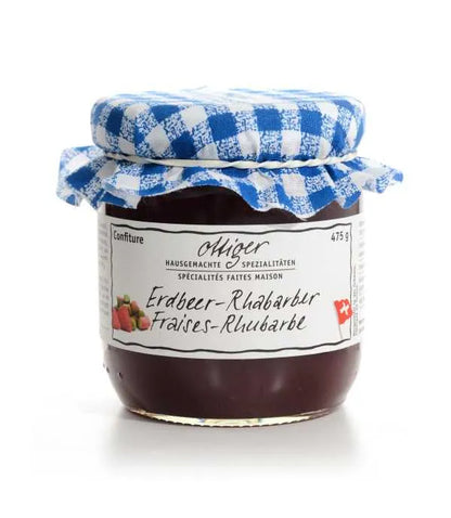 Erdbeer-Rhabarber Konfitüre