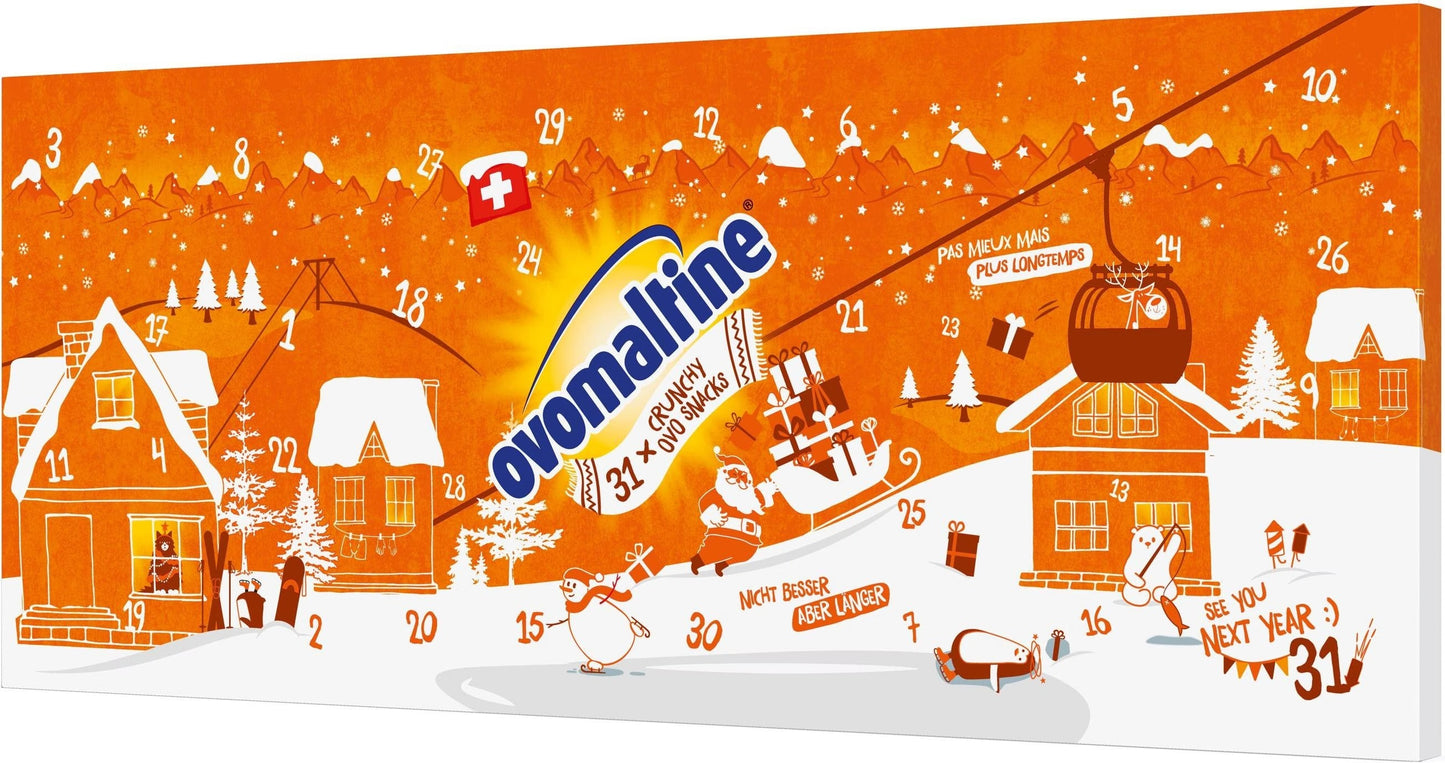 Ovomaltine Adventskalender 2025 (Auslieferung ab November 2025)