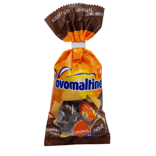 Ovomaltine Schokolade Ostereili assortiert (Milch & Dunkle Schokolade) - Chuchichäschtli - Feines aus der Schweiz