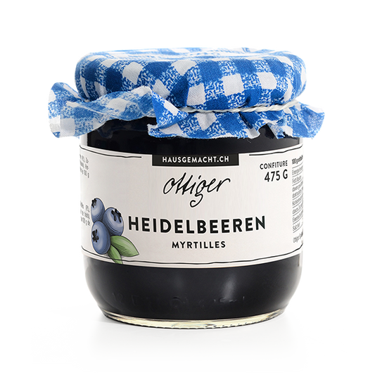 Ottiger Heidelbeer-Konfitüre – 475 g