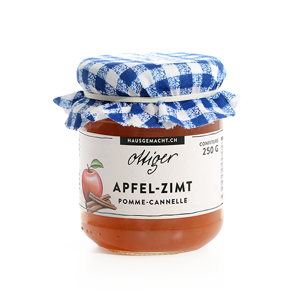 Ottiger Apfel-Zimt-Konfitüre – 250 g