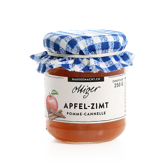 Ottiger Apfel-Zimt-Konfitüre – 250 g