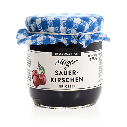 Sauerkirschen Konfitüre