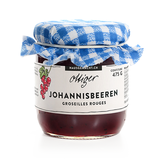 Ottiger Johannisbeer-Konfitüre – 475 g