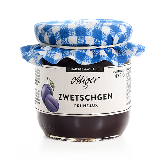 Ottiger Zwetschgen-Konfitüre – 475 g