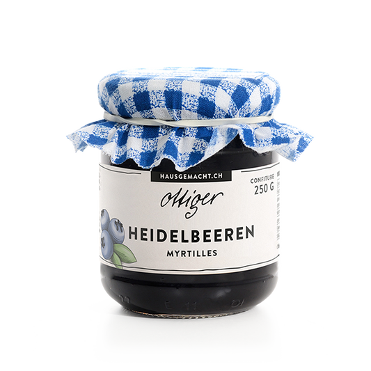 Ottiger Heidelbeer-Konfitüre – 250 g
