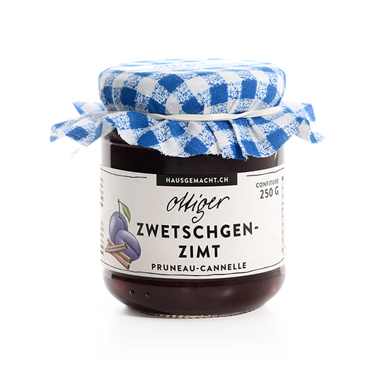 Ottiger Zwetschgen-Zimt-Konfitüre – 250 g