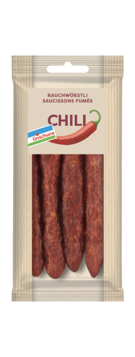 Grischuna Rauchwürstli Chili
