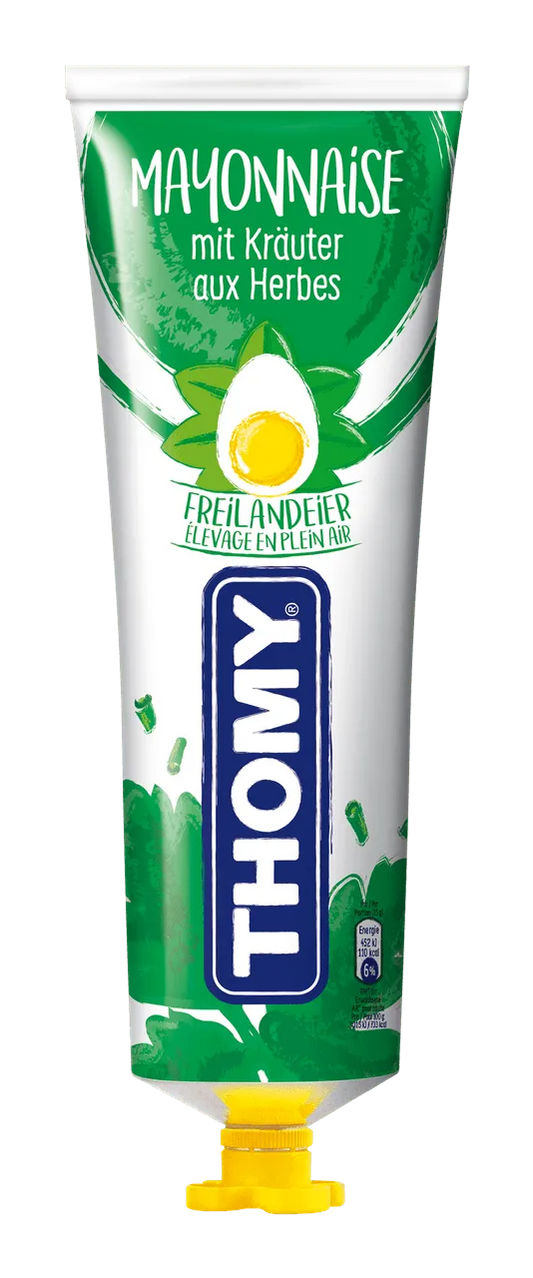 Thomy Mayonnaise mit Kräutern - Chuchichäschtli - Feines aus der Schweiz