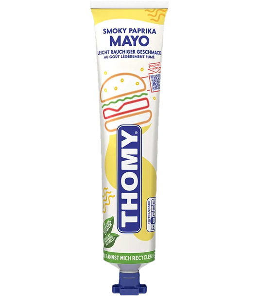 Thomy Smoky Paprika Mayonnaise Western Style - Chuchichäschtli - Feines aus der Schweiz