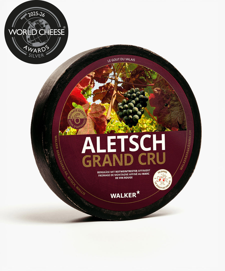 Aletsch Grand Cru von Walker – ganzer Laib als Herstellerabbildung; Verkauf als Portion