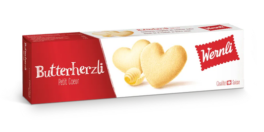 Wernli Butterherzli - Chuchichäschtli - Feines aus der Schweiz