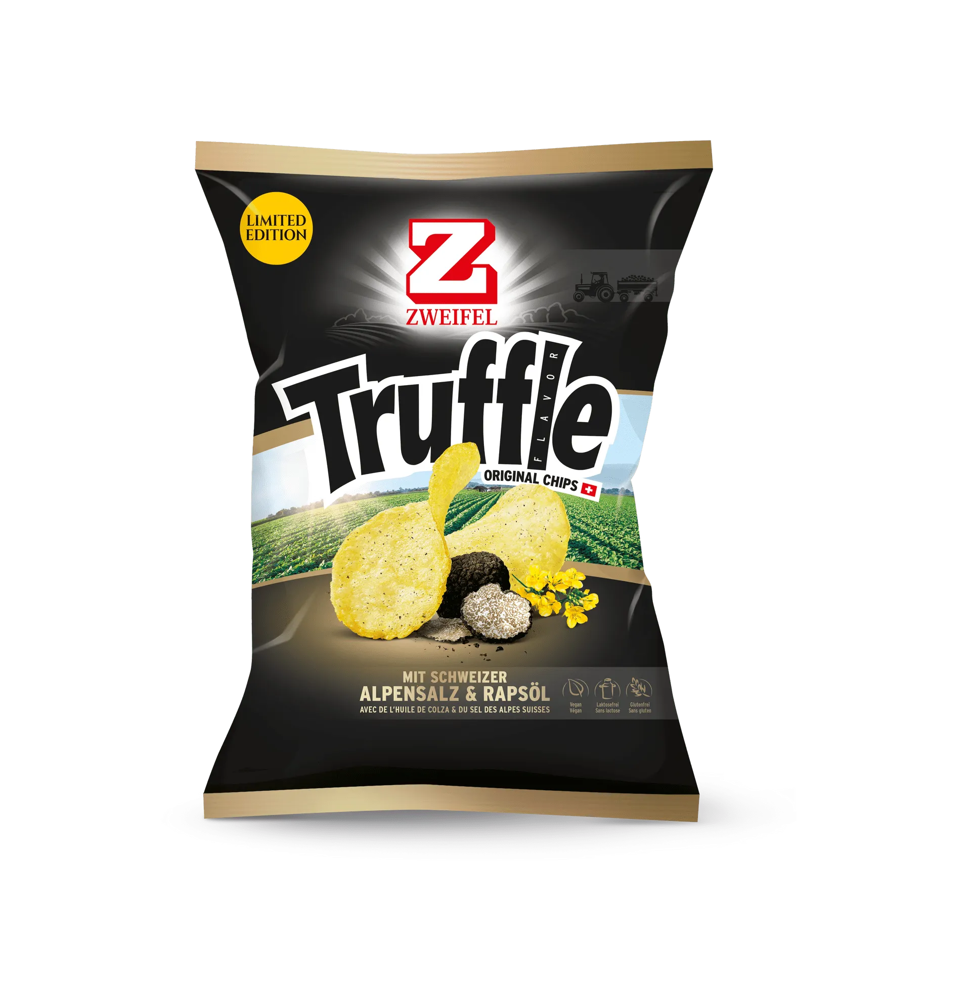 Zweifel Original Trüffel Chips - Chuchichäschtli - Feines aus der Schweiz