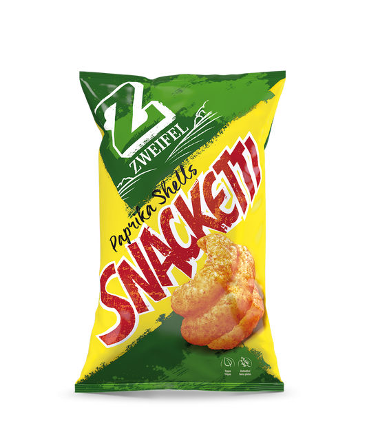 Zweifel Snacketti Paprika Shells - Chuchichäschtli - Feines aus der Schweiz