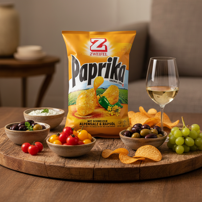 Zweifel Paprika – Apéro Setting