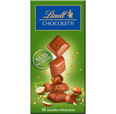 Lindt Chocoletti Milch-Nuss