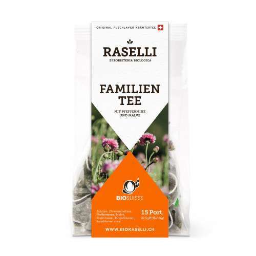 Raselli Familientee mit Pfefferminz und Malve